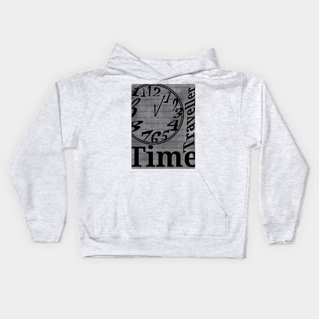 Time traveller Kids Hoodie by Prince